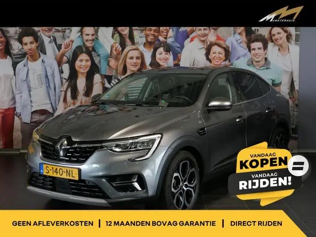 Renault Arkana 1.6 E-Tech hybrid 145 techno - Dealer onderhouden! - Adaptive Cruise - Navi - Sensor...