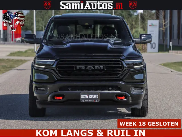 Dodge RAM BLACK OPS LIMITED 5.7 V8 4x4 | HUD | LUCHTVERING | BOM VOL | CREW CAB | DUBBELE CABINE | 5...