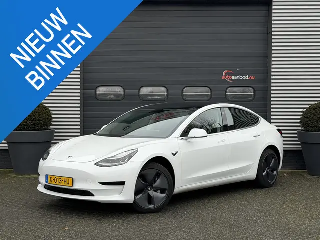 Tesla Model 3 Standard RWD Plus 60 kWh | Autopilot | Panoramadak | Camera | Lederen Bekleding |