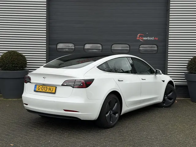 Tesla Model 3 Standard RWD Plus 60 kWh | Autopilot | Panoramadak | Camera | Lederen Bekleding |