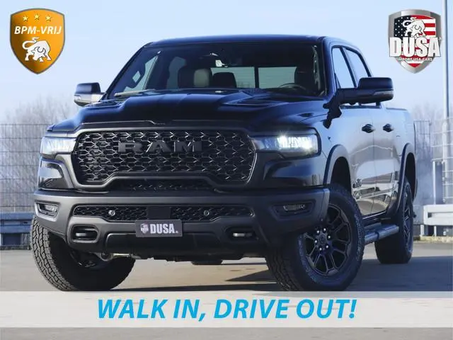 Dodge RAM | 1500 | Rebel | Premium | 4x4 | Crew Cab | 3.0L Twin-turbo I6 | BPM-VRIJ 10,2 inch Passen...