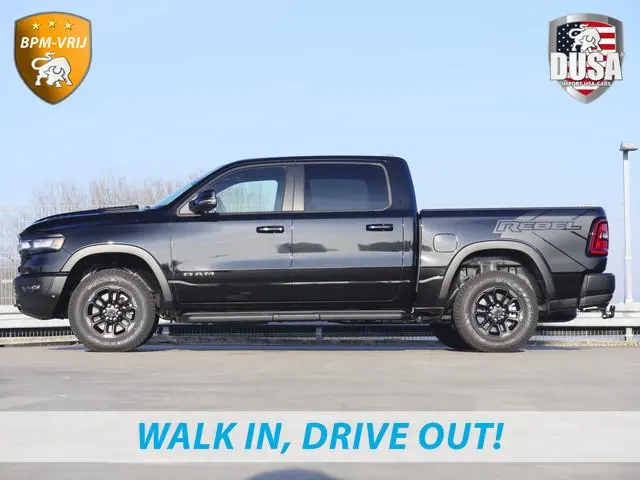 Dodge RAM | 1500 | Rebel | Premium | 4x4 | Crew Cab | 3.0L Twin-turbo I6 | BPM-VRIJ 10,2 inch Passen...