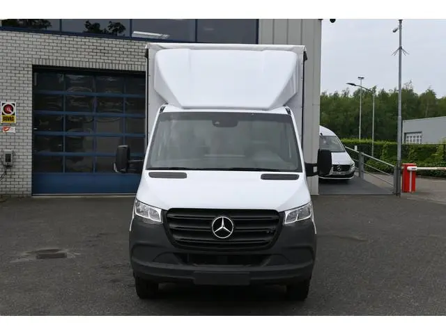 Mercedes-Benz Sprinter 517 CDI L3 Schuifzeil met laadklep 3500 KG trekhaak, Geveerde stoel, Huifzeil...