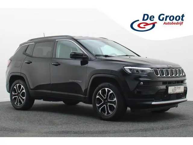 Jeep Compass 4xe 190 Plug-in Hybrid Electric Limited Business Leder/Stof, 360° Camera, Apple Carplay...