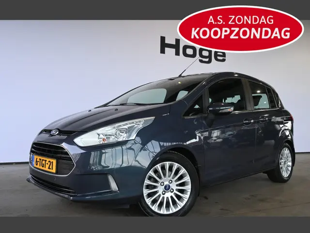 Ford B-Max 1.0 EcoBoost Titanium Clima Navigatie Cruise Control Goed Onderhouden! Inruil Mogelijk!