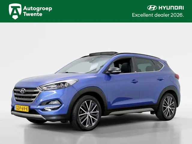 Hyundai Tucson 1.6 T-GDi 4WD Comfort Plus Automaat | Pano | Trekhaak | 4x stoel