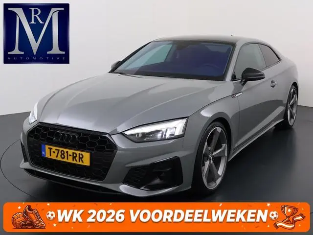 Audi A5 Coupé 40 TFSI S edition VAN: 29.900,- VOOR: 26.877,- UW WKVOORDEEL: 3.023,- | S LINE IN- EN...
