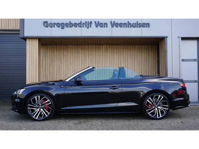 Audi S5 Cabriolet 3.0 TFSI 354pk Quattro *Black Optik* RS-Seat Nappa 20inch LM B&O HUD 360-View Keyl...