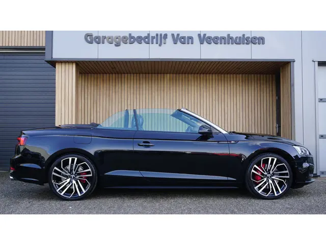 Audi S5 Cabriolet 3.0 TFSI 354pk Quattro *Black Optik* RS-Seat Nappa 20inch LM B&O HUD 360-View Keyl...