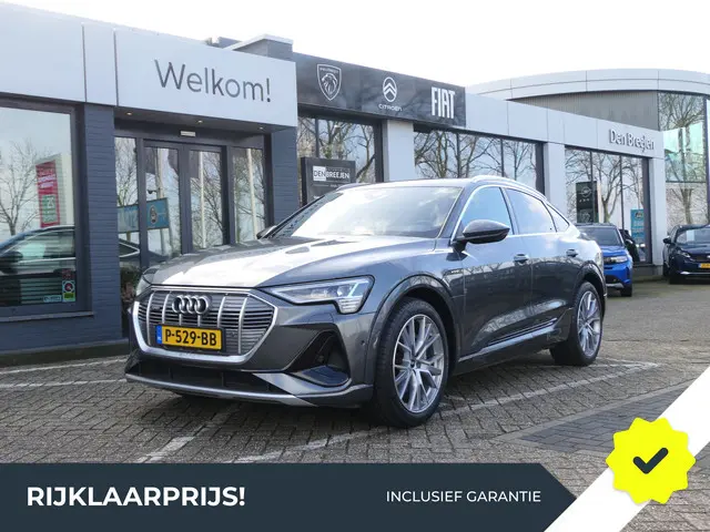 Audi e-tron Sportback 50 quattro S edition 71 kWh | S-Line | Trekhaak | Alcantara | 21" LMV