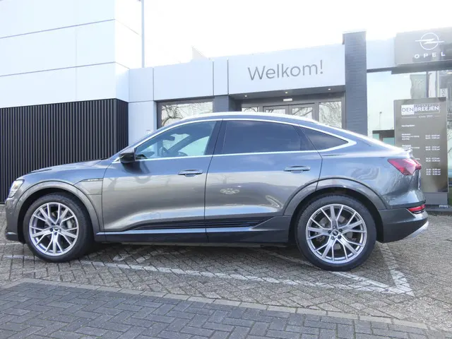 Audi e-tron Sportback 50 quattro S edition 71 kWh | S-Line | Trekhaak | Alcantara | 21" LMV | 100% e...