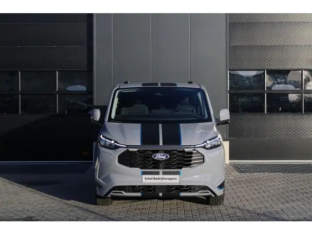 Ford Transit Custom 320 2.5 PHEV L1H1 Sport DC 232pk - 2x Schuif - 360 Camera - ACC - Keyless - Stoe...