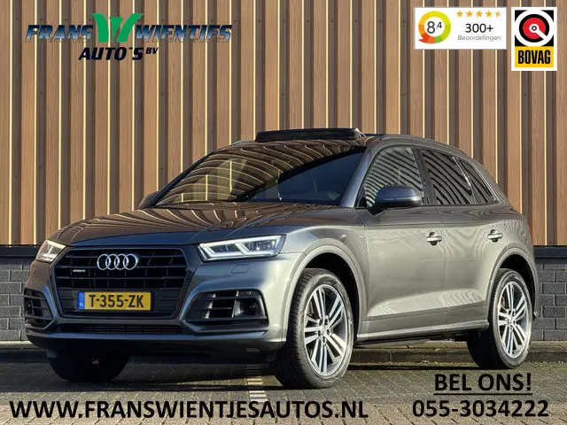 Audi Q5 3.0 TDI quattro Sport S Line Black Edition | 286 PK! | Panoramadak | Adaptieve Cruise Contro...
