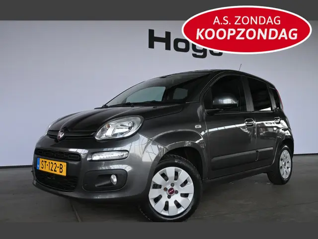 Fiat Panda 0.9 TwinAir Lounge NAP Airco Elektrisch pakket Goed Onderhouden! Inruil Mogelijk!