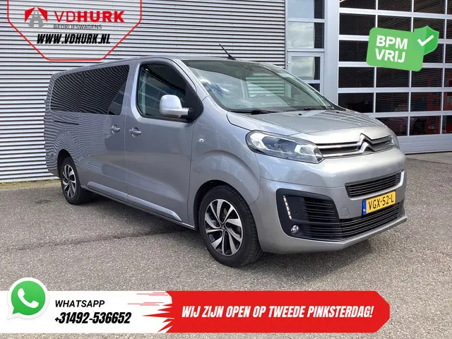 Citroën Jumpy 2.0 HDI 180 pk Aut. DC Dubbel Cabine Xenon/ Adapt.Cruise/ Standkachel/ 2x Schuifdeur/...
