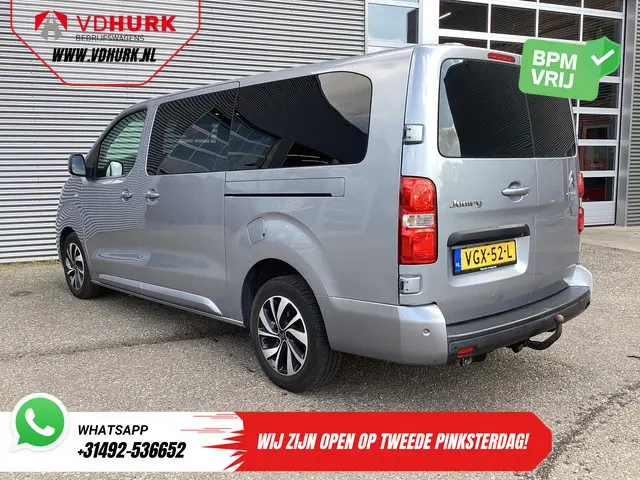 Citroën Jumpy 2.0 HDI 180 pk Aut. DC Dubbel Cabine Xenon/ Adapt.Cruise/ Standkachel/ 2x Schuifdeur/...