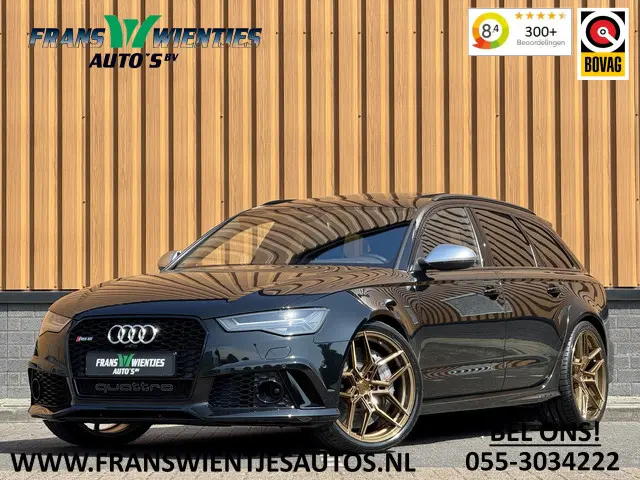 Audi A6 Avant 4.0 TFSI RS 6 quattro performance Pro Line Plus | 605 PK! | Keramische Remmen | Panora...
