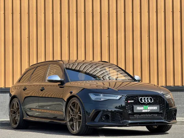 Audi A6 Avant 4.0 TFSI RS 6 quattro performance Pro Line Plus | 605 PK! | Keramische Remmen | Panora...