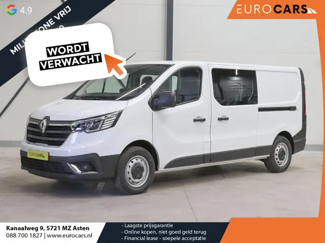 Renault Trafic 2.0 Blue dCi 150PK T30 L2H1 Advance Dubbele Cabine Airco Bluetooth Camera Cruise PDC...
