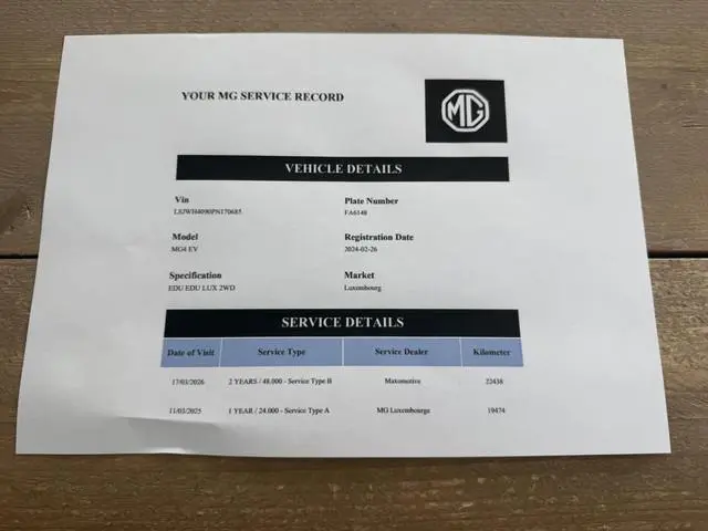 MG MG4 EV