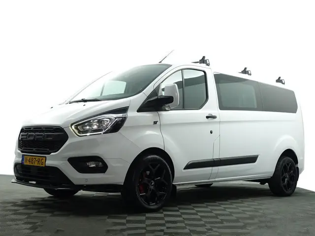 Ford Transit Custom 300 2.0 TDCI Euro 6 L2 Sportline- Dubbele Cabine, Xenon Led, Stoelverwarming, Tr...