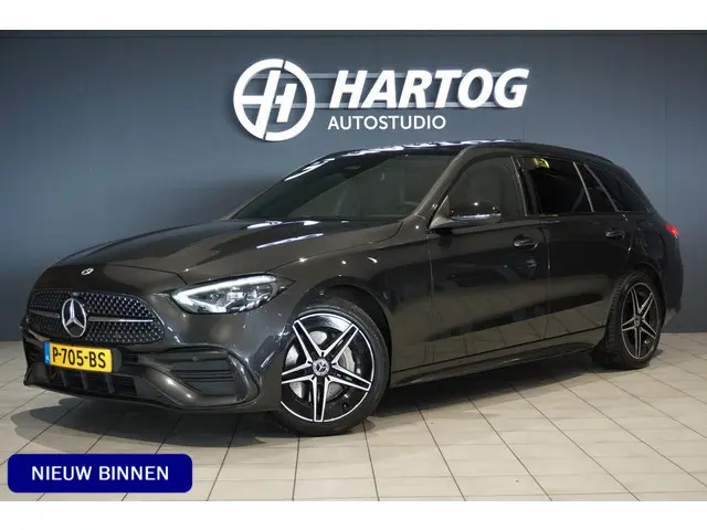 Mercedes-Benz C-klasse Estate 300 e AMG Line ORIG. NEDERLANDS + AMG / PANORMA / TREKHAAK / LEDER