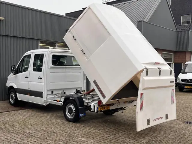 Mercedes-Benz Sprinter 311 2.2 CDI 366 DC Automaat Veegvuilkipper Kipper Airco Navigatiesysteem Tele...
