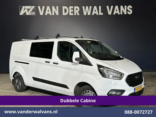 Ford Transit Custom 2.0 TDCI 130pk L2H1 Dubbele Cabine Euro6 Airco | 6-Zits | Camera | LED | Cruisec...