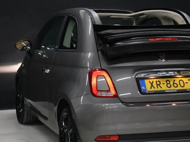 Fiat 500 C 0.9 TwinAir Turbo Sport CABRIO [CRUISE CONTROL, BLUETOOTH, AIRCO, MULTIFUNCTIONEEL STUURW...