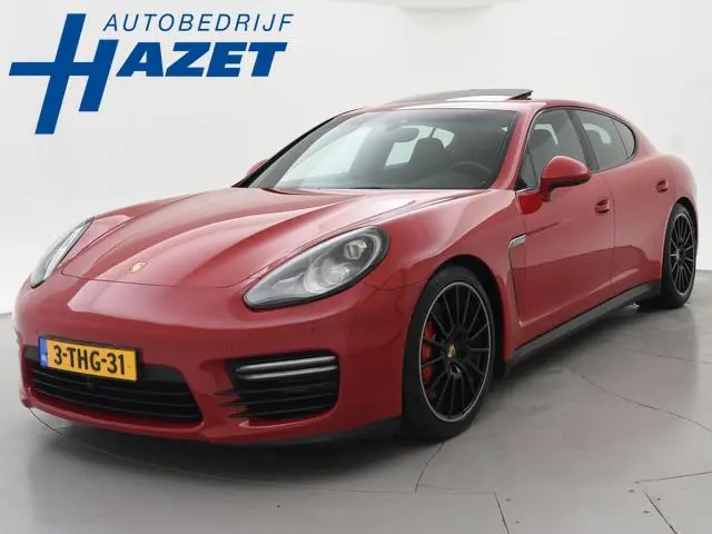 Porsche Panamera 4.8 V8 GTS 441 PK + 360 CAMERA | SCHUIFDAK | BOSE | 20 INCH | LUCHTVERING | SPORTUI...