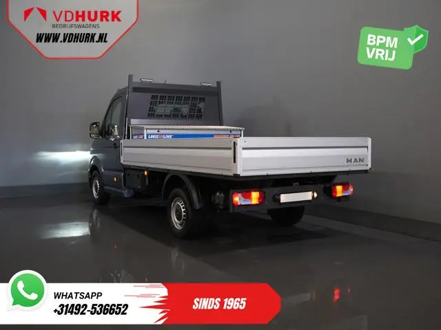 Volkswagen Crafter (MAN TGE) 2.0 DSG Aut. Open Laadbak 340x204x40/ Facelift/ LED/ Virtual Cockpit/ C...