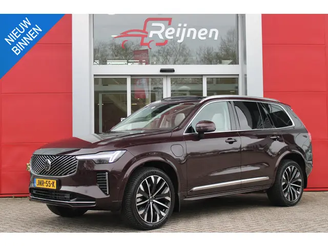 Volvo XC90 2.0 T8 456PK PHEV AWD PLUS BRIGHT | LUCHTVERING VOOR / ACHTER MET FOUR-C SETTINGS  | PANO...