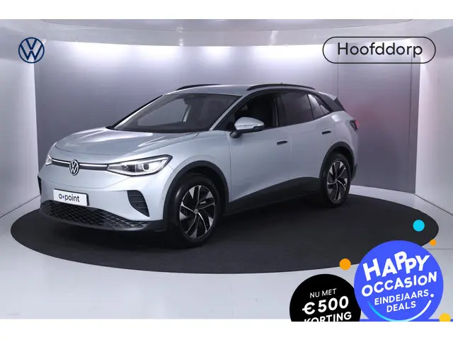 Volkswagen ID.4 Pro Business 77 kWh accu, 210 kW / 286 pk SUV Elek wegklapbare trekhaak| LEX-matrix| 17% bijtelling ( tot 30.000,-)