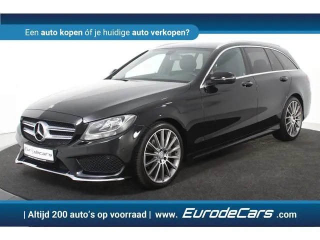 Mercedes-Benz C-klasse Estate 180 AMG Line *Leer*2x AMG*Navigatie*Stoelverwarming*