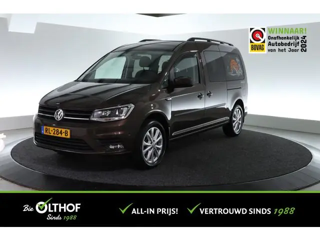 Volkswagen Caddy Maxi Automaat 1.4 TSI  5p |  KAMPEER UITVOERING | KAN OOK MAKKELIJK VERWIJDERD WORD...