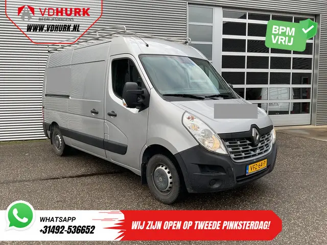 Renault Master T35 2.3 dCi 145 pk L2H2 270Gr.Deuren/ 2.5t Trekverm./ Imperiaal + Trap/ Airco/ PDC/ T...