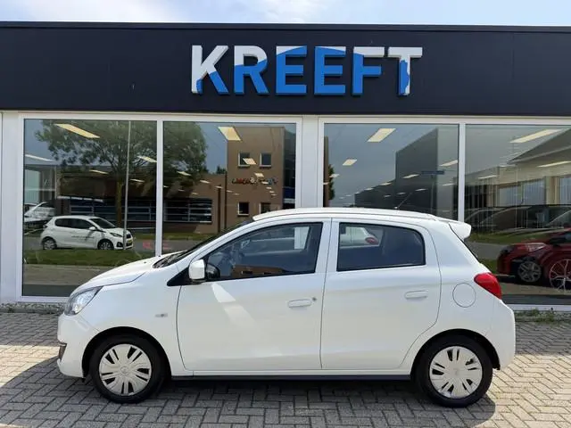 Mitsubishi Space Star 1.0 Cool+ Parelmoer wit | Automaat