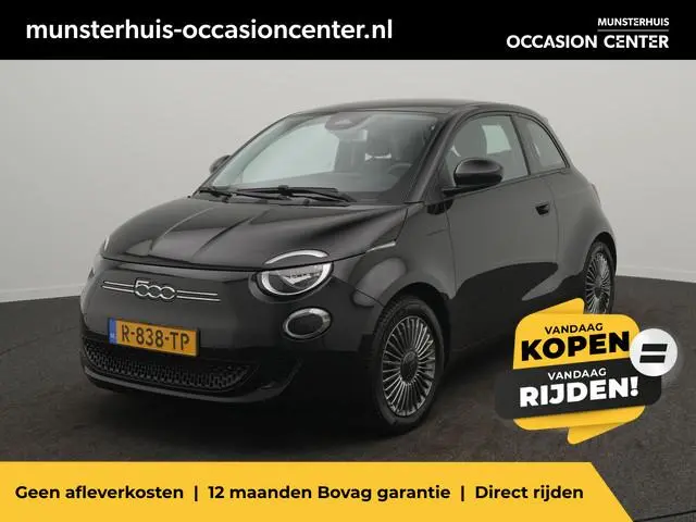 Fiat 500 Icon 42 kWh - RIJKLAARPRIJS - SOH 93% - Luxe uitvoering! - DAB - Lichtmetalen velgen