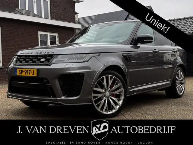 Land Rover Range Rover Sport 5.0 V8 SC SVR 576 PK ! Facelift ! Carbon ! Pano, Cruis, Airco, Stoelver...