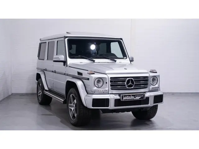 Mercedes-Benz G-klasse 500 Harman Kardon Schuifdak Navi Camera Apple Carplay Designo Memory 1e Eigen...