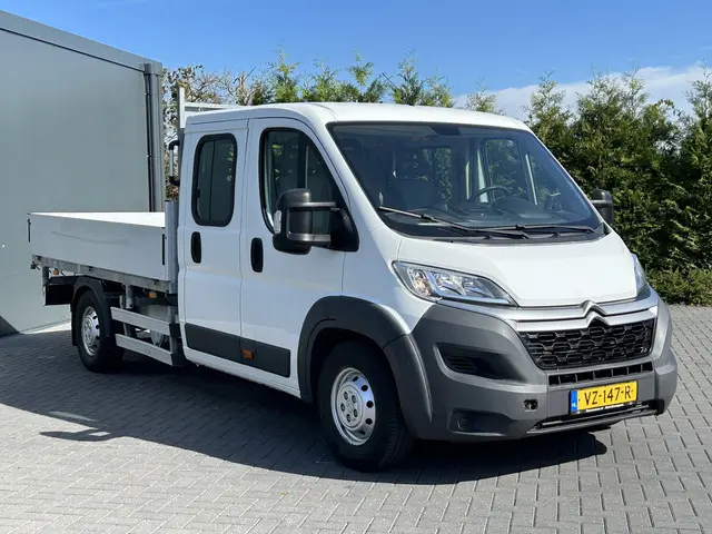 Citroën Jumper 35 2.2 HDI 150 PK L4 / 3 ZIJDIG KIPPER / 7-PERS DUBBELE CABINE / AIRCO / 1e EIG. / 3 TONS TREKHAAK / CAMERA / NAVI