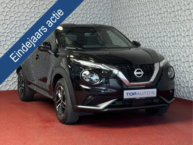 Nissan Juke DIG-TURBO  115PK N-CONNECTA NAVI STOEL/STUUR/RUIT.VERW. LED CAMERA XL.NAVI  KEYLESS LMV 2025