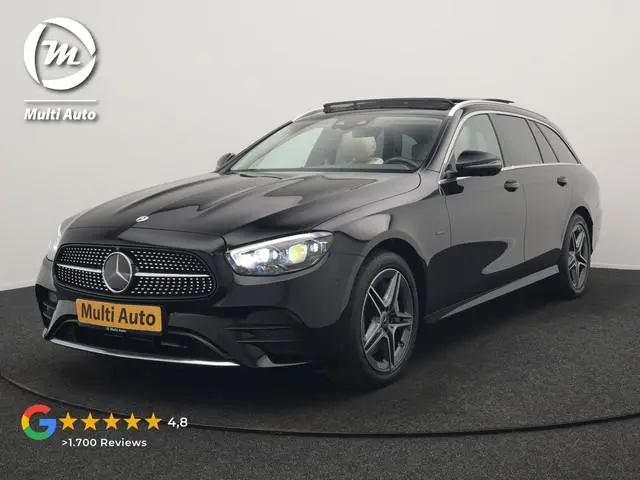 Mercedes-Benz E-klasse Estate 300 e AMG Line PHEV 320pk Dealer O.H. | Panodak | Adaptive Cruise | 36...