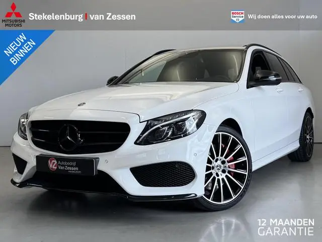 Mercedes-Benz C-klasse Estate 400 4MATIC Sport Edition | 19 Inch | AMG Styling | Camera | Panoramada...