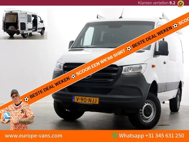 Mercedes-Benz Sprinter 316 CDI 163pk 7G Automaat L2H1 D.C. 4x4 ZG3 Airco/Navi/Camera 12-2021