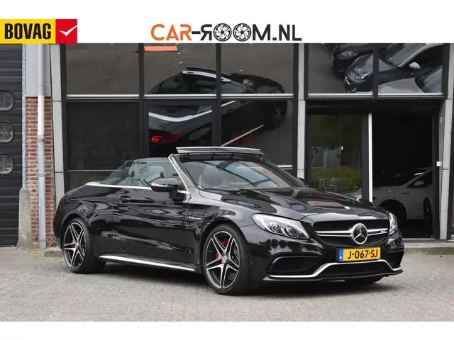 Mercedes-Benz C-klasse Cabrio AMG 63 S HUD Memory Koeling ACC Lane VOLL