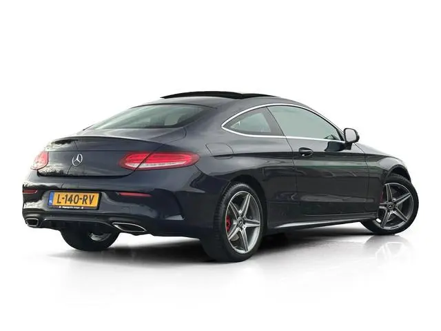 Mercedes-Benz C-klasse Coupé 250 Aut9 AMG Premium ✅ Pano ✅ LED ✅ Stoelverwarming