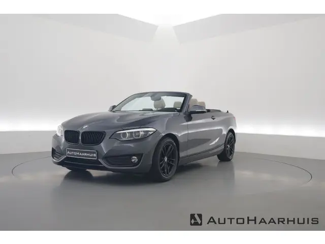 BMW 2-serie 220 D cabrio | Leder | Stoelverw. | Navi | LED | PDC | Cruise
