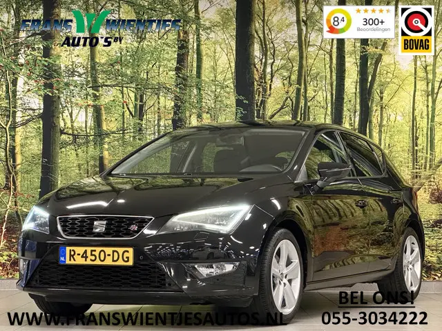 SEAT Leon 1.4 TSI FR | Cruise Control | Parkeersensoren | Stoelverwarming | Rijmodusregeling | Sfeerverlichting | Bluetooth | Seat Sound