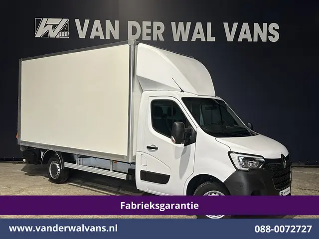 Renault Master 2.3 dCi 146pk Bakwagen 222cm hoog Laadklep Euro6 Fabrieksgarantie Airco | Camera | Na...